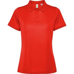 Roly Womens/Ladies Tormo Short-Sleeved Polo Shirt / Red